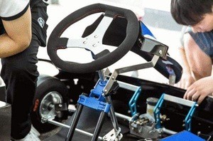 New Designed Kart Racing Steering Wheel(270mm) for electric karting indoor go kart