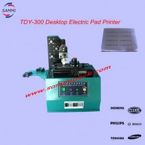 New Factory Price Electric Pad Printer TDY-300 Expiry Date Printing Machine