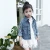 Import New popular jeans coat with embroider soft fabric girls autumn denim jacket from China