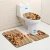 Import New product New Supplier comfortable absorbent bath room Toilet rug mat set ,5 piece bath rug and bathroom carpet set/toilet set from China