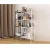 New Products Cabinet Metal Bookshelf Storage Rack Bookcase Living Room Bookshelf