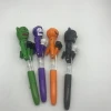 New products Halloween gift Ballpoint pen with LED light,boxing pen for souvenirs gifts