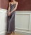 Import New Sexy Nightgown Ladies Satin  Dress Long Section Thin Strap Stain Robe summer nightdress sleepwear from China