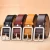 Import New student brown genuine leather men belts women pin metal buckles wide belt without logo from China