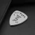 Import New style steel guitar engrave parts stainless steel  guitar picks from China