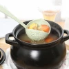 New Wheat Straw Soup Spoon Colander Kitchen Tools High Quality Household Tableware Two In One Soup Spoon Strainer