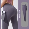 New Yoga Pants Breathable Yoga Leggings with pocket Running Pants Fitness Workout Clothing Women OEM Customized