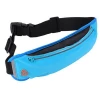 Newest soft polyester waterproof fabric unisex cell phone pouch money belt, fitness sport running belt waist bag
