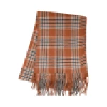 Newly listed dual-purpose soft woven shawl female scarf polyester check design