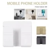 Noayi Popular Stock New Wall Phone Holder Adhesive Mobile Phone Wall Charger Holder And Remote Control Stand