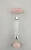 Import Noisy Free Rose Quartz Jade Roller with Transparent Acrylic Handle from China