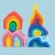 Import NO.KD304  Wooden Rainbow Building Blocks Coral Stacking Educational Toys For Kids from China