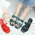 Import Non-slip Beach Sandals  Chain Square Head Bathroom Flip Flops Womens Summer Leisure PVC Slippers from China