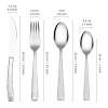 Nordic Cutlery New Neoprene Pouch Natural Bamboo Mother Pearl Set Mirror Polished Minimalist Modern Flatware