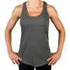 Oem Hot Sale Unique Gym Running Women Cotton Singlet Tank Top with custom logo