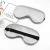 Import OEM portable women men black travel relaxing adjustable strap artificial silk sleeping eye mask 2021 from China