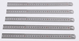 Office  and School Aluminum Ruler 6 inches  12 inches