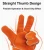 Import Orange Anti-fire Wear Resistant Split Leather Work Protective Good Welding Gloves for Argon TIG Stick Welder from China