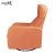 Import Orange technology fabric manual recliner 360 degree swivel cinema chair home theater recliner chair from China