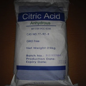 organic food grade citric acid anhydrous