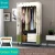 Import original design new  Hanging Clothes Fabric Furniture wardrobe steel plate cupboard from China