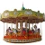 Import Other amusement park products entertainment game manufacturer Outdoor Fairground electric carousel horses from China