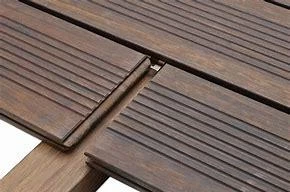 Outdoor 18mm Dark Carbonized Strand Woven Bamboo Decking