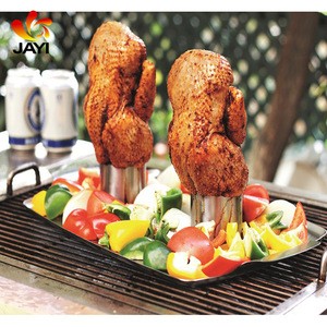 Outdoor BBQ Chicken Roaster BBQ accessories set BBQ Chicken Roaster With Stainless Steel Handle