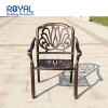 outdoor garden patio aluminum dining cafe chair dinning chair from china