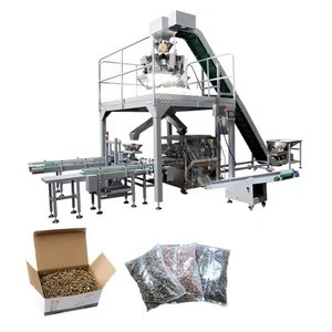 Packaging system for 100 pcs plastic parts for small carton box