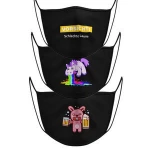 Party Festival With Facemask with Filter Paper Cosplay Halloween Dali Plastic Material Origin Type Occasion