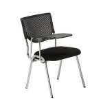 Perfect Classroom school student training chair multipurpose folding chair with wirting pad