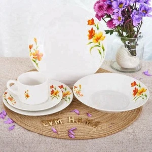 Personalized 20pcs porcelain dinnerware sets china tableware