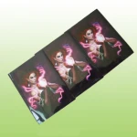 Personalized clear penny perfect fit card sleeves
