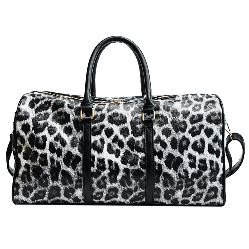 Personalized Fashion Leopard Weekender Duffle Travelling Bag