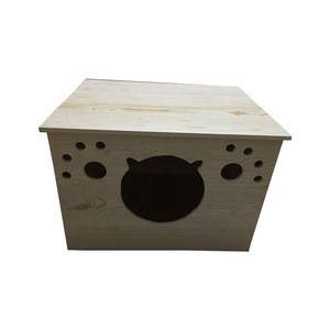 Pet Cages,Carriers&amp;Houses Type and Small Animals Application portable folding Wooden Cat carrier
