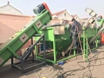 PET Plastic Recycling Line/Automatic Plastic PET Bottle Recycling Plant/ PET Plastic Bottle Crusher Sorting Machine