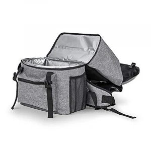 Picnic Lunch Backpack Shoulder Cooler Bag Insulated Leakproof Soft Lightweight Bag For Hiking Travel Beach