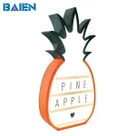 Pineapple LED Advertising LED Message Light Box
