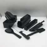 plastic  10 in 1 home kitchen sushi tool set kits