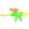 plastic electric shooting guns with music light and infrared ray gun toys