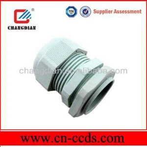 Plastic fixed PG-L long thread cable gland