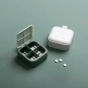 Plastic Pill Box Case Vitamin Storage Organizer Medicine Creative Pill Container For Travel   Candy  Color PP Pill Box