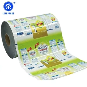 Plastic Stock 35mm Pe Polyethylene Iridescent Laminated Pack Bag Film Roll Print Transparent Stretch Film Packaging Film Soft