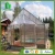 Import polycarbonate uv400 protection prefabricated commercial glass house from China