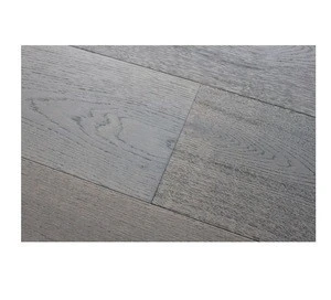Popular Grey stained European Oak Engineered parquet Flooring, oak timber floor