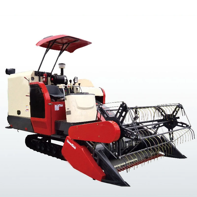 Popular in Africa Farm Machinery tracked rice maize combine harvester