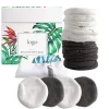 Popular zero waste reusable washable makeup remover bamboo cotton terry pads