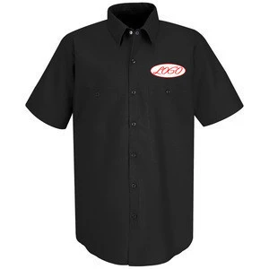 Por encargo 100% algodon para hombres camisas de trabajo industrial uniformes