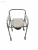 Import portable  foldable  steel commode chair for hospital from China